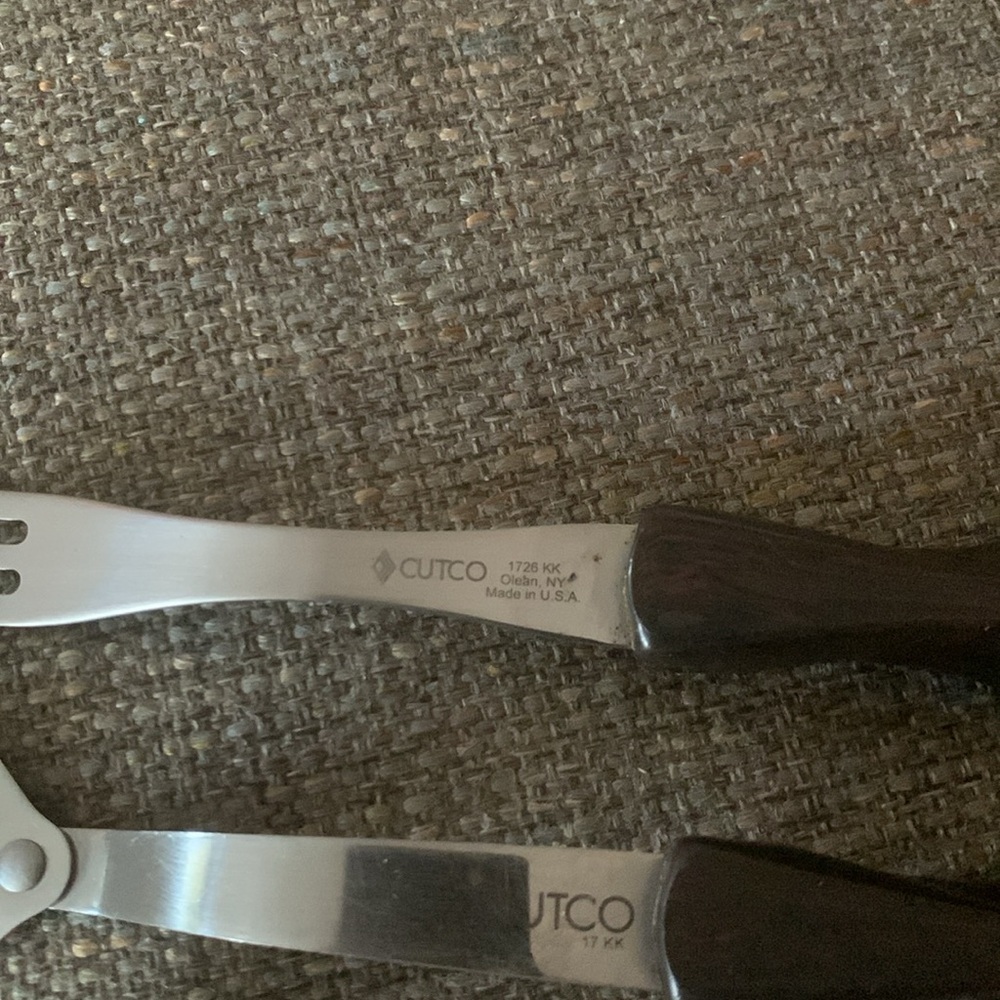 Authentic Cutco Vintage Spatula, Spoon & Fork - Picture 10 of 11